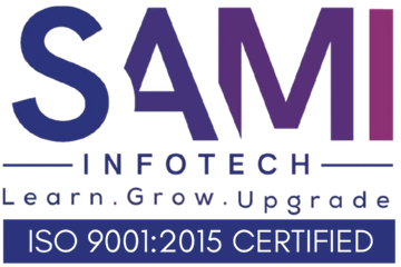 Sami Infotech — Print Hungama corporate stationery client