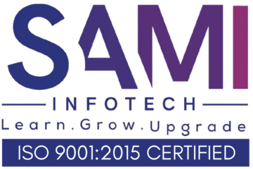Sami Infotech — Print Hungama corporate stationery client