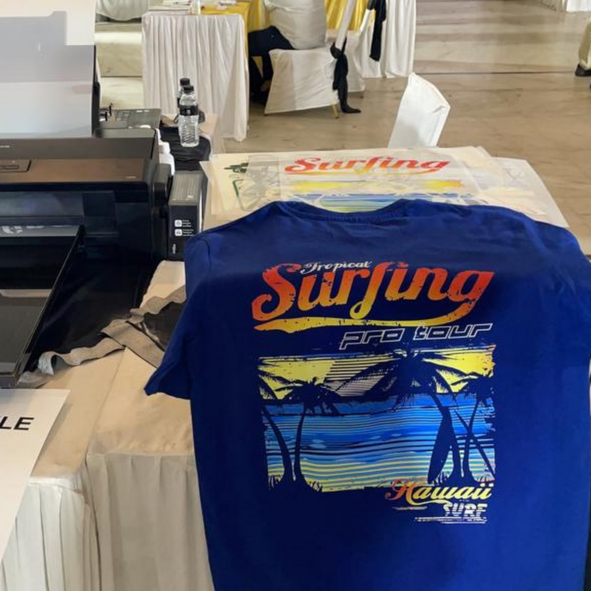Embroidery printing on green blazer — Print Hungama Navi Mumbai