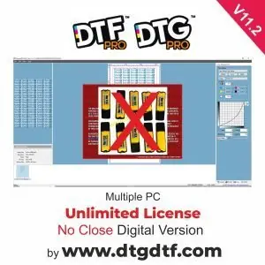 DTFRIP 11.2 DTF Pro Digital Version ( Unlimited )