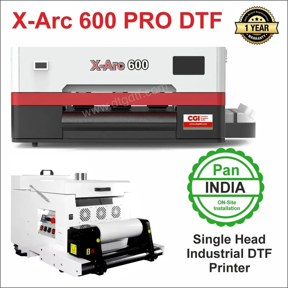 X-ARC 600 PRO DTF Printer with Automatic Shaker