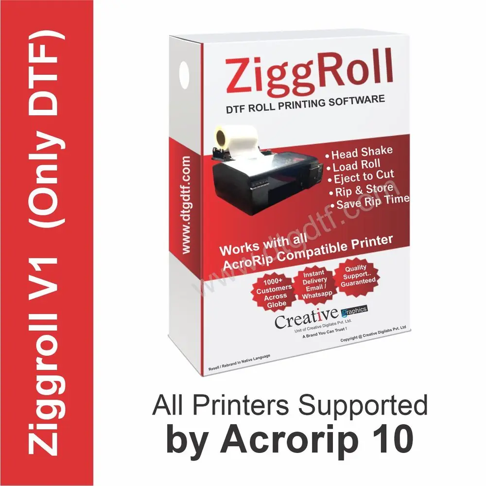ZigRoll V1 — DTF Roll Printing Software