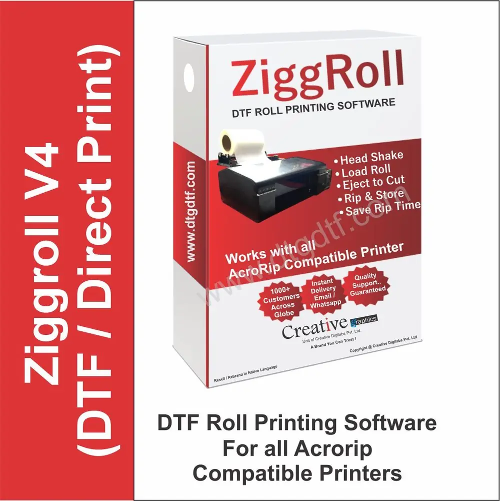ZigRoll V4 — DTF + Sublimation + Roll Printing